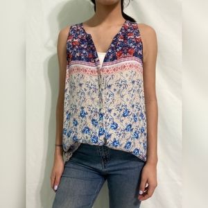 Sanctuary Floral Sleeveless Tank Top